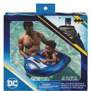 Swimways DC Batman Inflatable Water Vehicle Batmobile